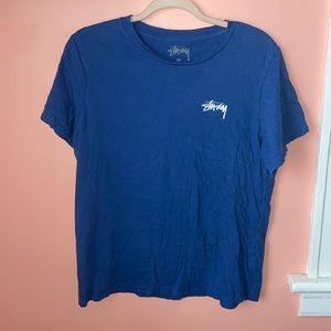 Royal Blue Stussy Tshirt